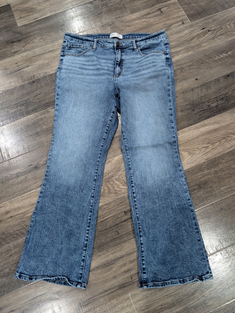 Classic Women's Light Blue Flare Jeans